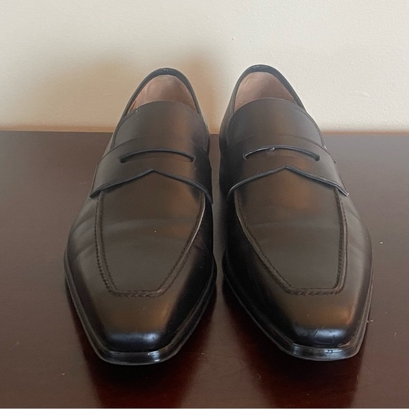 Magnanni for Neiman Marcus Penny Loafers Mens Slip-On Shoes main image 4